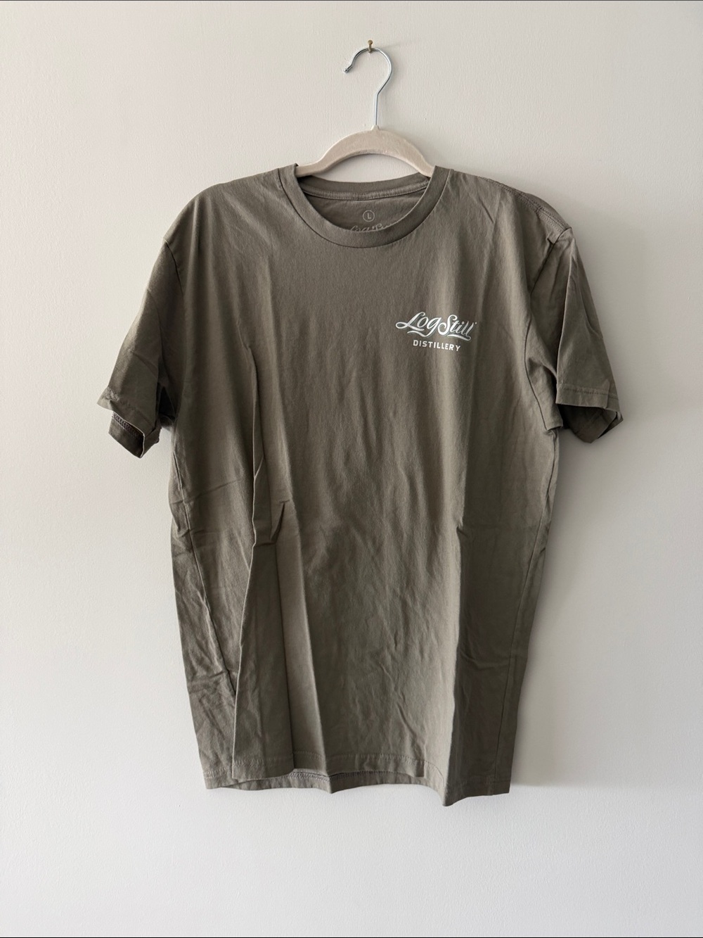 Men's Olive Crew Neck T-Shirt